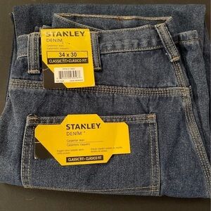 Stanley Classic Fit Denim Jeans - Deep Blue